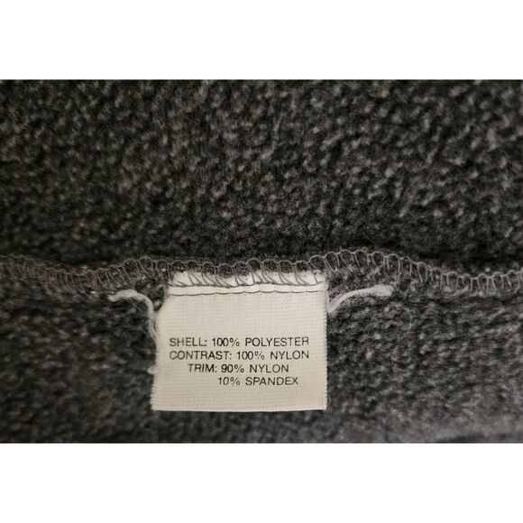 Vintage 80s 90s LL Bean Full Zip Fleece Jacket Mens Size M Gray Blue Synchilla - Picture 6 of 7